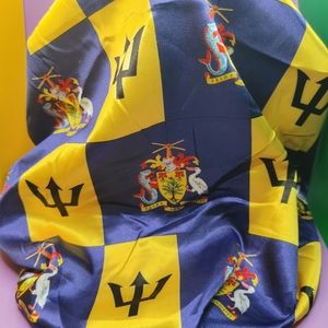 Country Flag Satin Hair Bonnets